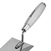 Кельма из нерж. стали, 140 х 82 мм, деревянная ручка// Matrix Кельма из нерж. стали, 140 х 82 мм, деревянная ручка// Matrix