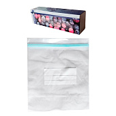 Пакеты для хранения и заморозки продуктов 20шт, 29,5х22см 2907 Пакеты для хранения и заморозки продуктов 20шт, 29,5х22см 2907