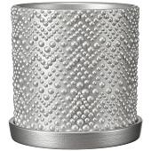  Горшок Бисер серебро цилиндр №2 