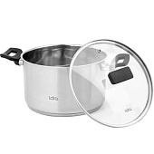  Кастрюля 6,5 л, d 24 см LARA LR02-250 Веста 