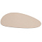  Мат на стол BEIGE треугольный 45х36см DM9896 