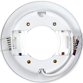 Светильник точечный встраиваемый под лампу GX53 13/15Вт 24WH круг белый/белый (d109х38/монтажн d90) /Smartbuy Светильник точечный встраиваемый под лампу GX53 13/15Вт 24WH круг белый/белый (d109х38/монтажн d90) /Smartbuy