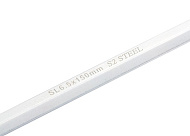 Отвертка SL6,5x150мм, S2, трехкомпонентная рукоятка, Gross Отвертка SL6,5x150мм, S2, трехкомпонентная рукоятка, Gross