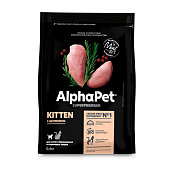 Сухой корм AlphaPet Superpremium для кошек 400г цыпленок 121411 Сухой корм AlphaPet Superpremium для кошек 400г цыпленок 121411