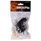 Вилка угловая с/з, каучук IP44 16А 250В Вихрь Вилка угловая с/з, каучук IP44 16А 250В Вихрь