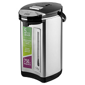 Термопот HOMESTAR HS-5006 750Вт, 5.0л, колба нерж.сталь, 3 способа подачи воды Термопот HOMESTAR HS-5006 750Вт, 5.0л, колба нерж.сталь, 3 способа подачи воды