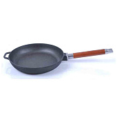 Сковорода 200мм чугун съем.дер/руч. 0120 Сковорода 200мм чугун съем.дер/руч. 0120