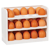 Подставка для яиц на 30 штук Белый М1179 Подставка для яиц на 30 штук Белый М1179