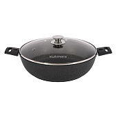 Сотейник Kukmara Мраморная 4,5 л темный мрамор смт308а Сотейник Kukmara Мраморная 4,5 л темный мрамор смт308а