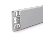 Наличник плоский с кабель-каналом 70х12х2200мм (20) Светло-серый 002 /Деконика Наличник плоский с кабель-каналом 70х12х2200мм (20) Светло-серый 002 /Деконика