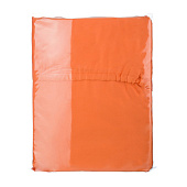 Простыня на резинке 200х200 сатин оранж Простыня на резинке 200х200 сатин оранж