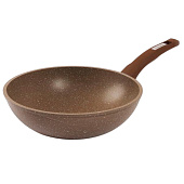  Сковорода Wok 280мм Гранит а/п Коричневый/Brown (10) 78806, 064156 