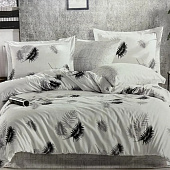 Комплект постельного белья Efor FOREST SIYAH, семейный, ранфорс Комплект постельного белья Efor FOREST SIYAH, семейный, ранфорс
