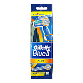 Станок для бритья одноразовый GILLETTE BLUEII Plus 8+2шт бесплатно Станок для бритья одноразовый GILLETTE BLUEII Plus 8+2шт бесплатно