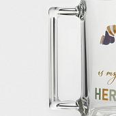 Кружка Luminarc «Фитнес. Папа», 320 мл, стекло 10340043 Кружка Luminarc «Фитнес. Папа», 320 мл, стекло 10340043