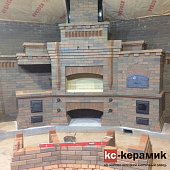 Кирпич печной аренберг ручная формовка 250х120х65мм [М-300] /Кирово-Чепецкий КЗ