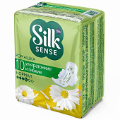 Гигиенические прокладки Ola Silk Sense Ultra Normal Ромашка 10шт Гигиенические прокладки Ola Silk Sense Ultra Normal Ромашка 10шт