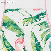 Фартук (рогожка) Доляна Tropical kitchen, 60х70 см, хлопок, 4682768 Фартук (рогожка) Доляна Tropical kitchen, 60х70 см, хлопок, 4682768