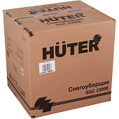  Снегоуборщик электрический HUTER SGC 2300E, 2,3кВТ, ковш 50х30см 