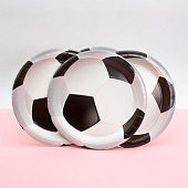 Набор бумажных тарелок 6 шт. "Football party" (230 мм) Набор бумажных тарелок 6 шт. "Football party" (230 мм)