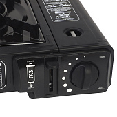 Плитка газовая ЕРМАК с керамическим нагревателем, переходник, кейс, 34х26х9см 116-038 Плитка газовая ЕРМАК с керамическим нагревателем, переходник, кейс, 34х26х9см 116-038