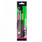  Набор ручек шариковых 4 шт, ErichKrause, Neo Stick Accent, узел 0,7 мм, синяя 10524956 