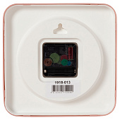 Часы настенные квадрат 19х19см, корпус розовый, "Альпака" Часы настенные квадрат 19х19см, корпус розовый, "Альпака"