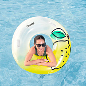 Круг Bestway для плавания Лимон d=119см, ремкомплект арт.36448 Код273822 Круг Bestway для плавания Лимон d=119см, ремкомплект арт.36448 Код273822