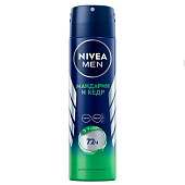 Дезодорант спрей Nivea Deo муж Мандарин и кедр 150мл Дезодорант спрей Nivea Deo муж Мандарин и кедр 150мл