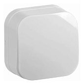 Выключатель накладной 1 клавиша, цвет сталь, IEK GLORY Выключатель накладной 1 клавиша, цвет сталь, IEK GLORY