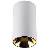 Накладной светильник PDL-R 14080 GU10 WH/GL (белый/золото) 230V IP20 Jazzway