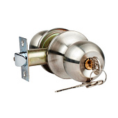 Ручка-защелка ЗШ-01 ключ фиксатор, никель Ручка-защелка ЗШ-01 ключ фиксатор, никель