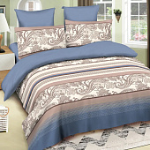  Комплект постельного белья 2 спальный Amore Mio BZ QR Robert сатин 