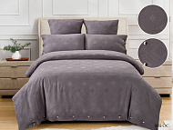 Комплект постельного белья 2 спальный Cleo Organic Cotton вареный хлопок, 21/004-OC Комплект постельного белья 2 спальный Cleo Organic Cotton вареный хлопок, 21/004-OC