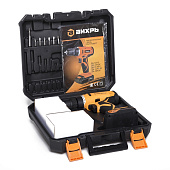  Дрель-шуруповерт аккумуляторная Вихрь ДА-14,4Л-2К, 14,4В Li-ion, 40Нм, 2 АКБ (2Ач), кейс 