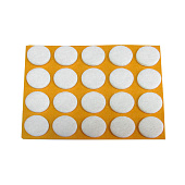 Пункт фетр.самокл. d18мм белый (20 шт) "Element" Пункт фетр.самокл. d18мм белый (20 шт) "Element"