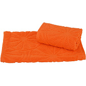  Полотенце махровое  Апельсины 30х50 (пл.400гр/кв.м) ЖА (04-015, оранжевый) 