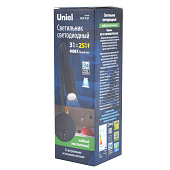  Светильник настенный LED 3Вт гибкий 4000К черный /Uniel 