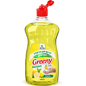  Средство для мытья посуды Greeny Light Лимон 500 мл. Clean&Green CG8069 