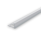 Профиль наружный 10мм 2,7м "Деконика" 002-0 Светло-серый Профиль наружный 10мм 2,7м "Деконика" 002-0 Светло-серый