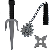  Игровой набор Ниндзя 16,5х33х3см, M1612-8 