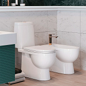 Унитаз-компакт Fest comfort универсальный выпуск сиденье дюропласт с микролифтом WC.CC/Fest/2-DM/WHT.G/S1 Sanita Luxe Унитаз-компакт Fest comfort универсальный выпуск сиденье дюропласт с микролифтом WC.CC/Fest/2-DM/WHT.G/S1 Sanita Luxe