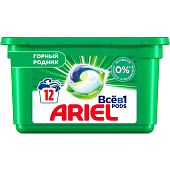 Капсулы для стирки ARIEL Горный родник 12X28.8г/19,5г Капсулы для стирки ARIEL Горный родник 12X28.8г/19,5г