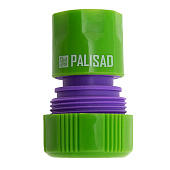  Соединитель пластм. быстросъемный для шланга 3/4" PALISAD , 66160 