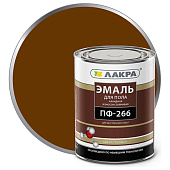  Эмаль ПФ-266 Желто-коричневый Лакра 1кг 