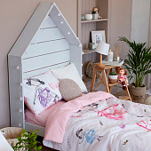  Комплект постельного белья Этель 1.5 сп Flower dancer бязь 4702784 