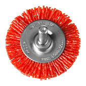 Щетка дисковая д/дрели 50мм нейлон.пров. ЗУБР Щетка дисковая д/дрели 50мм нейлон.пров. ЗУБР