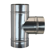  Тройник метал D200мм 