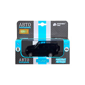 Машина металлическая ТМ Автопанорама 1:43 Mitsubishi Pajero 4WD Turbo цвет: черный, JB1251429