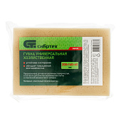 Губка хозяйственная универсальная 200х140х60 мм// Сибртех Губка хозяйственная универсальная 200х140х60 мм// Сибртех
